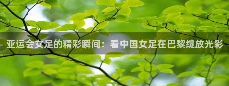 火凤足球直播免费观看：亚运会女足的精彩瞬间：看中国女足在巴黎绽放光彩